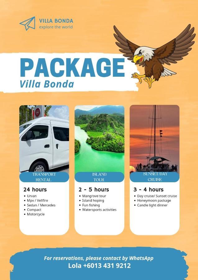 Bonda Room Stay Langkawi Pantai Cenang  Exteriör bild